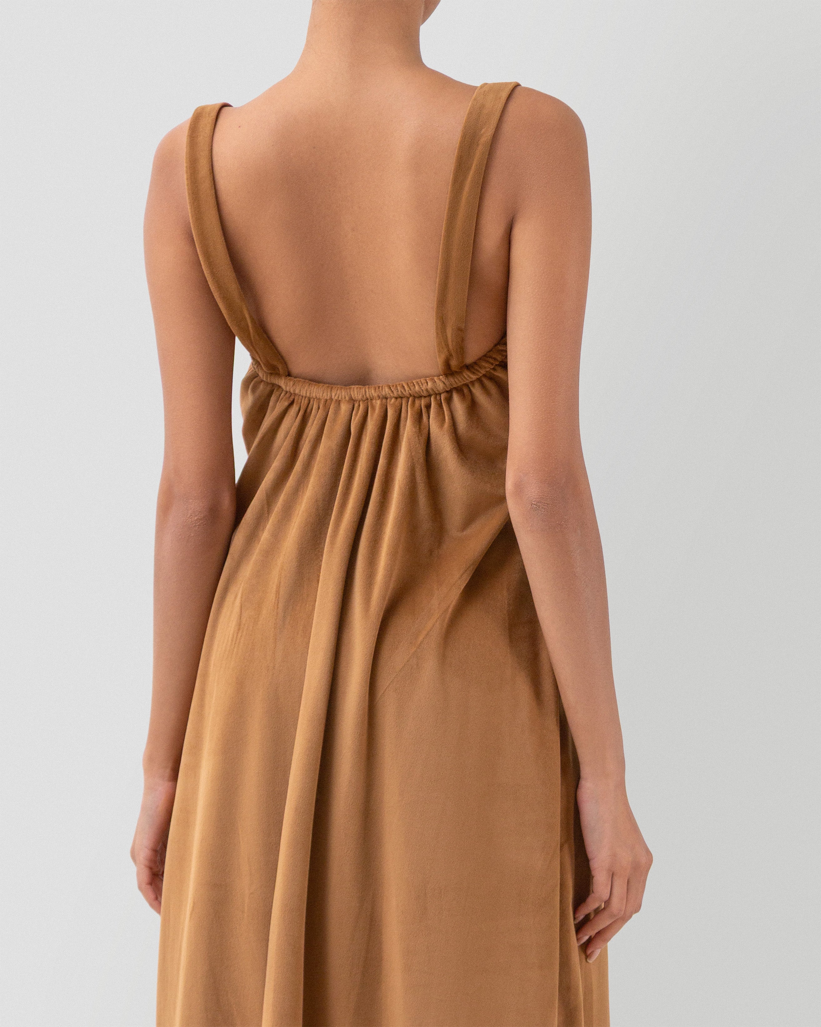 Mirror Duo Abaya in Camel