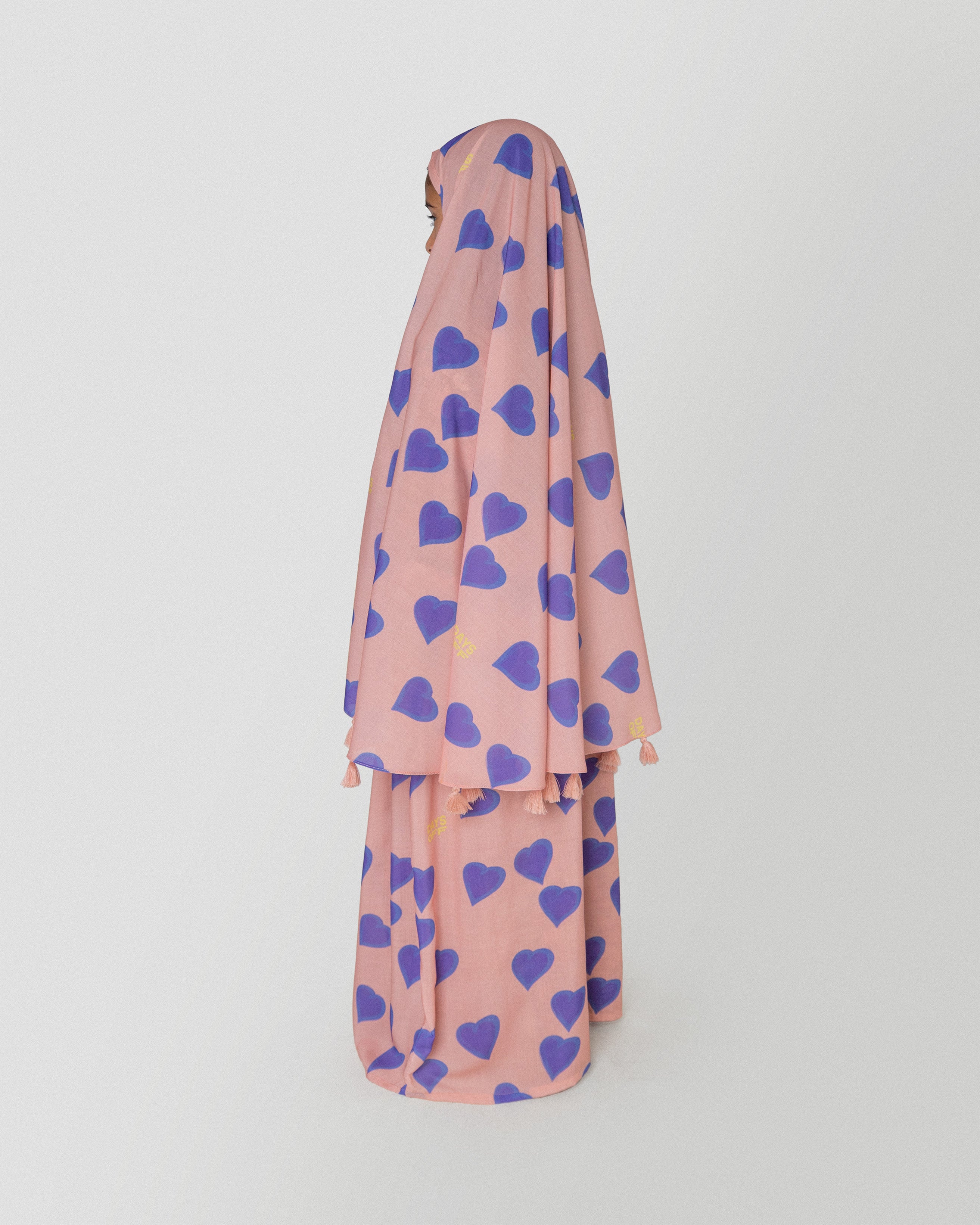 Little Love Prayer Dress in Coral