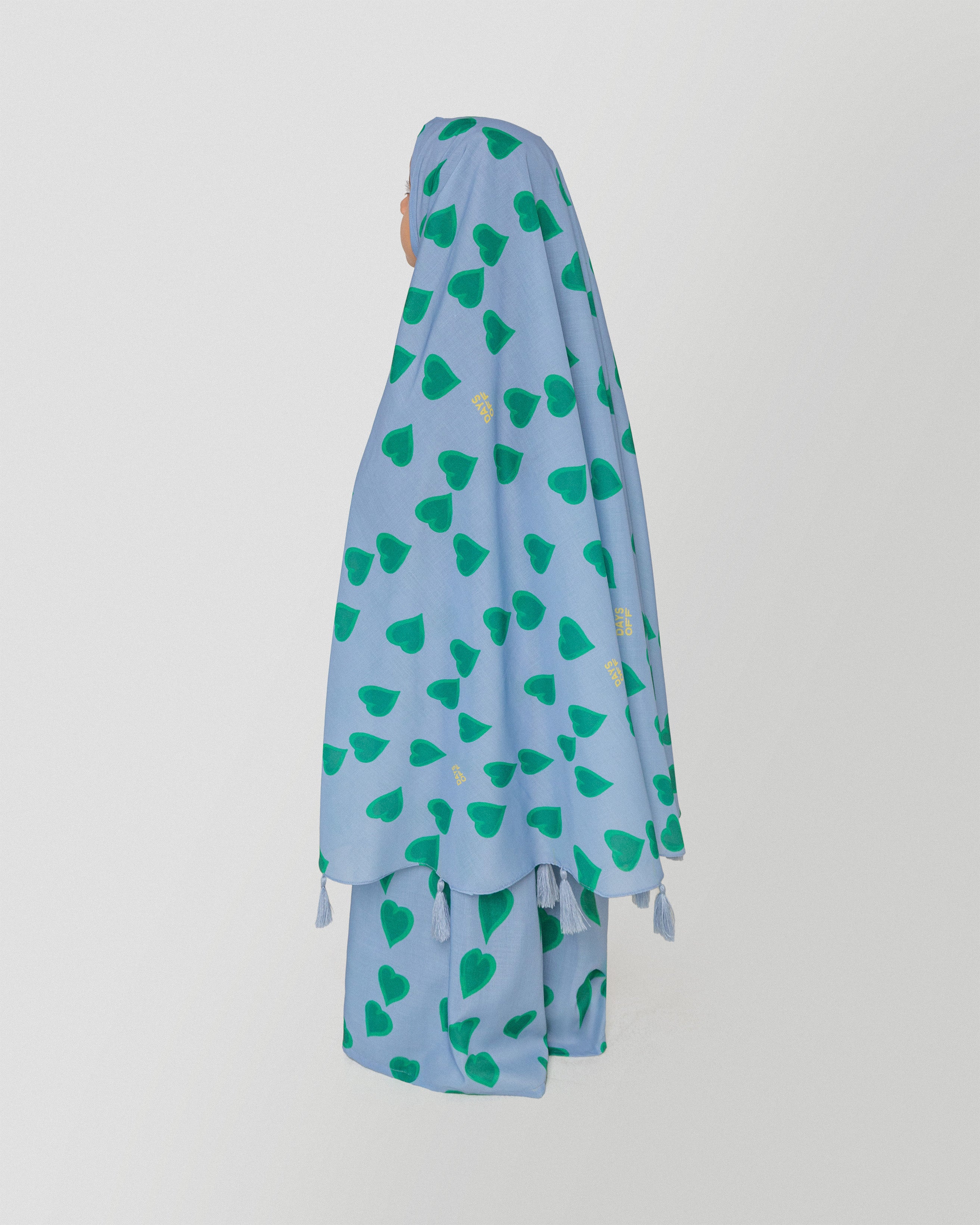 Little Love Prayer Dress in Blue