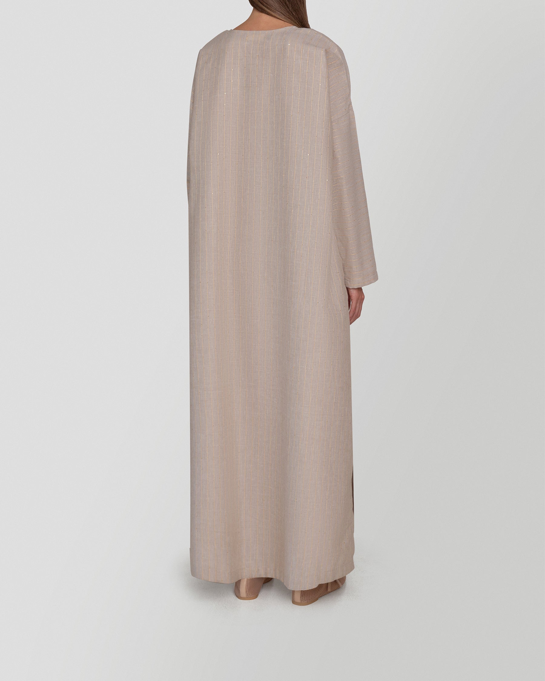 Lana Abaya in Desert Taupe