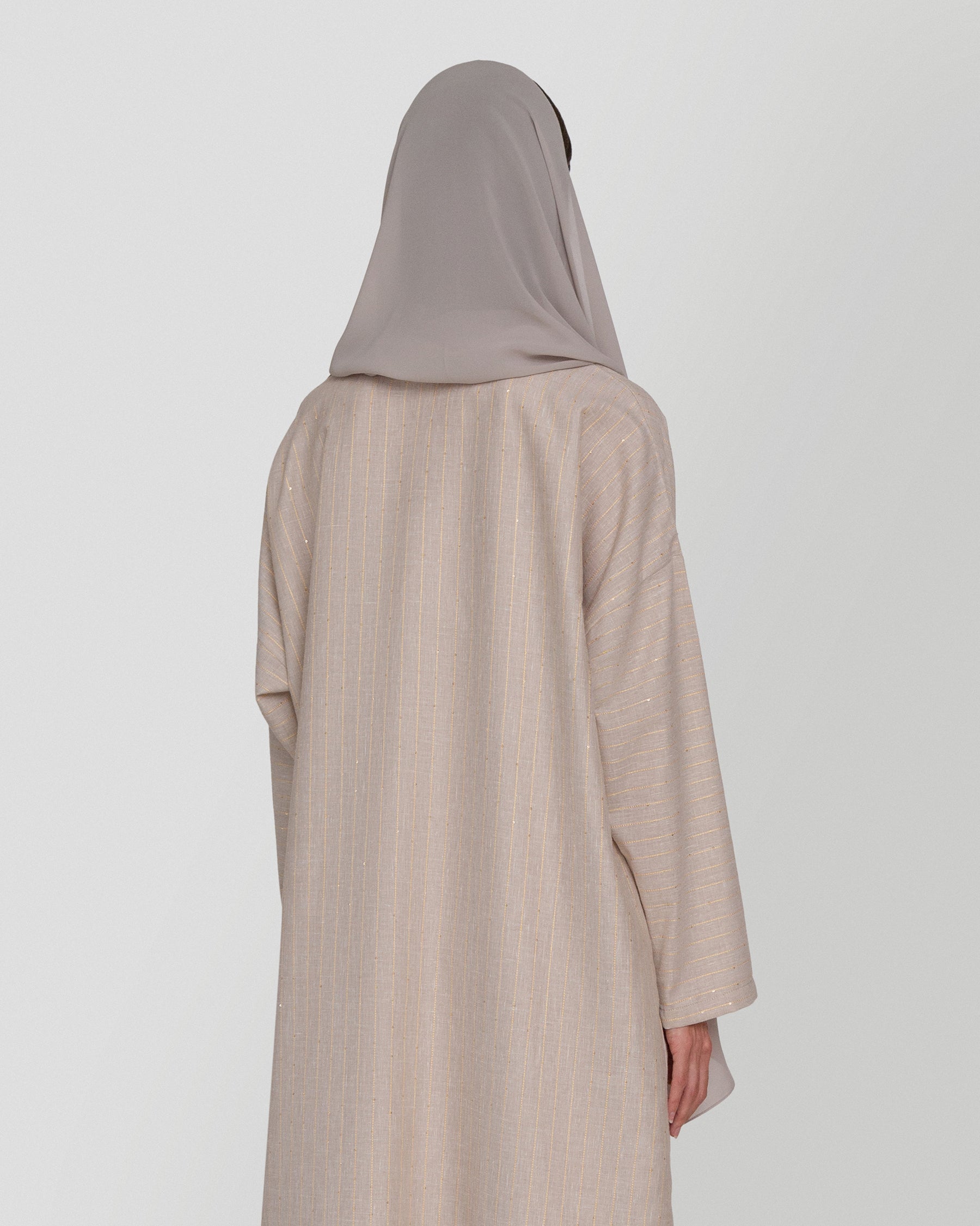 Lana Abaya in Desert Taupe