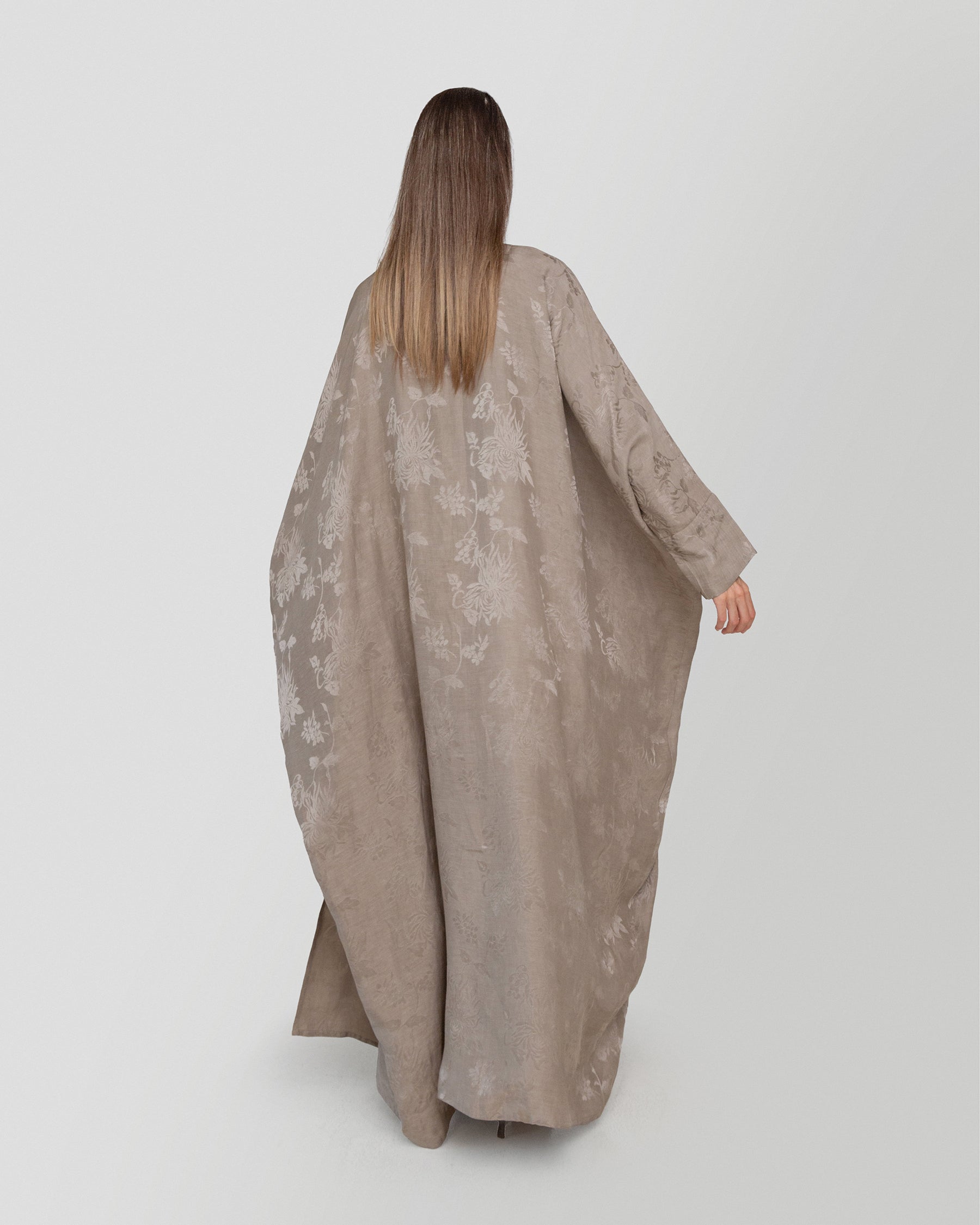 Maia Abaya in Taupe