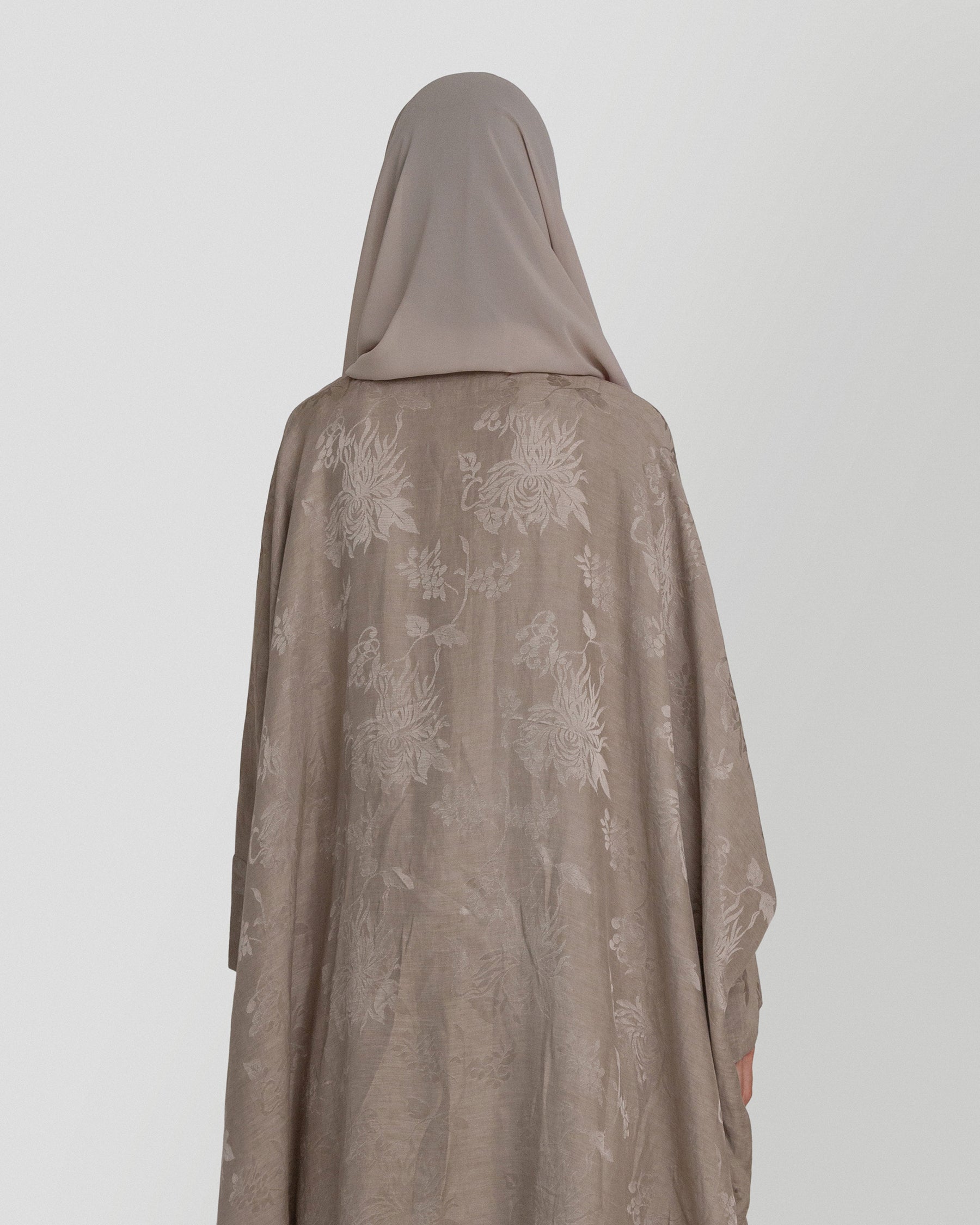 Maia Abaya in Taupe