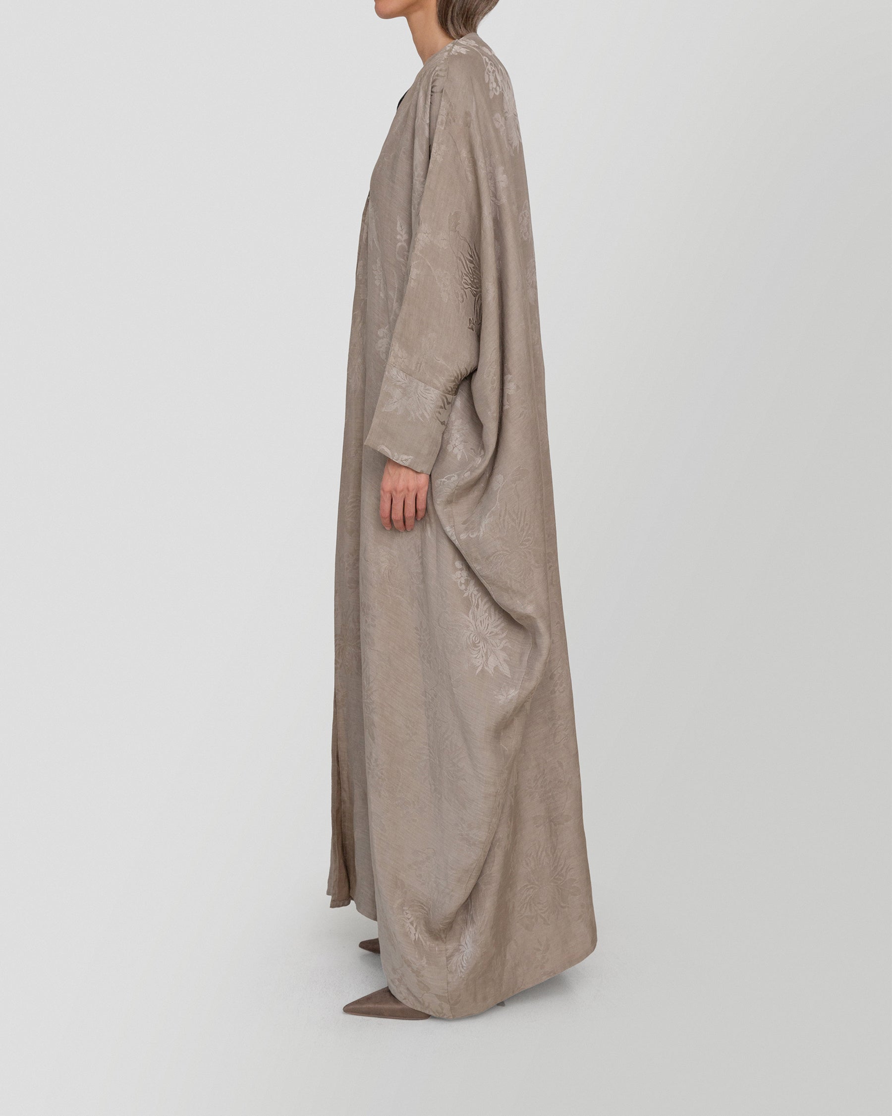 Maia Abaya in Taupe