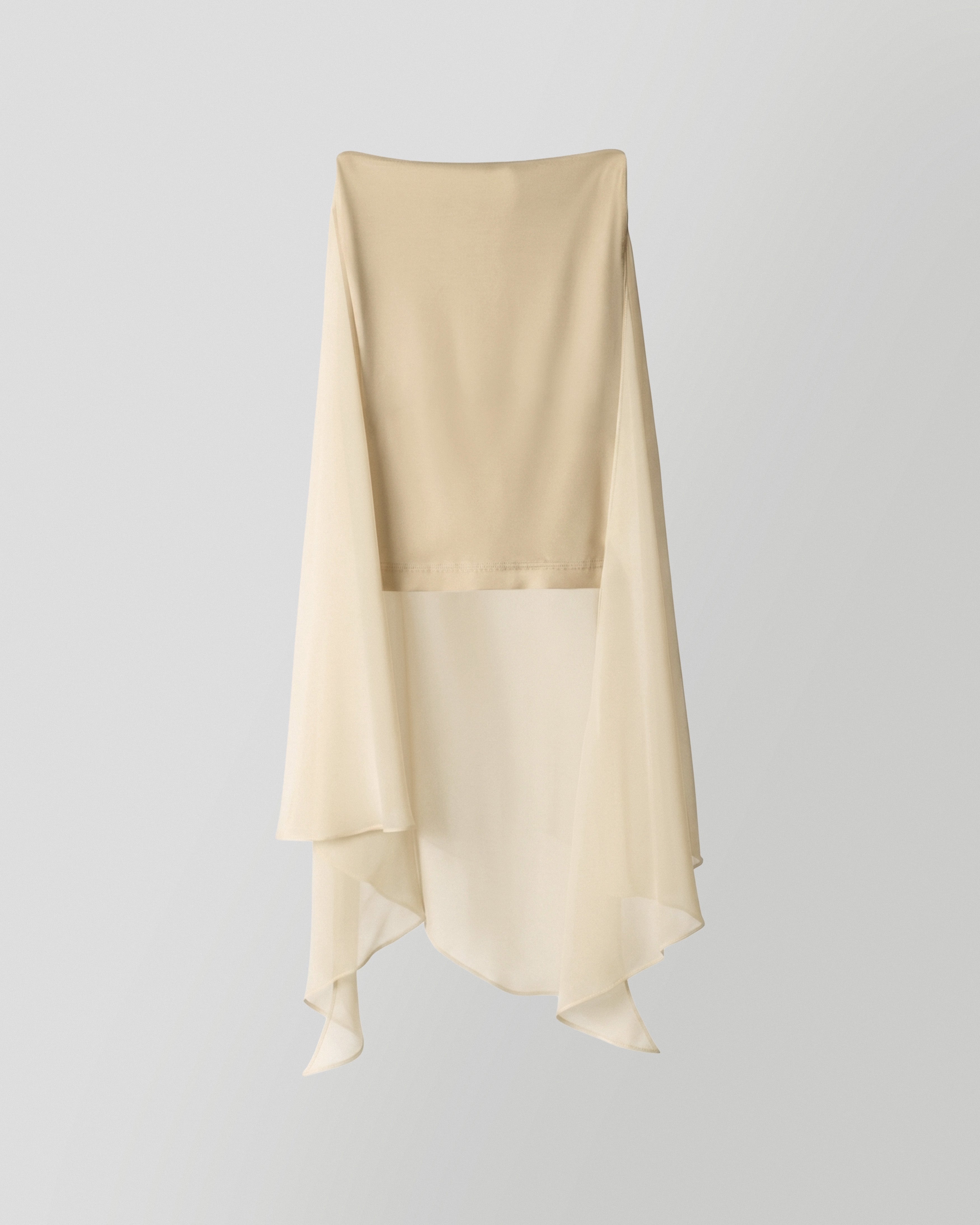 Travel Turban Scarf in Butter
