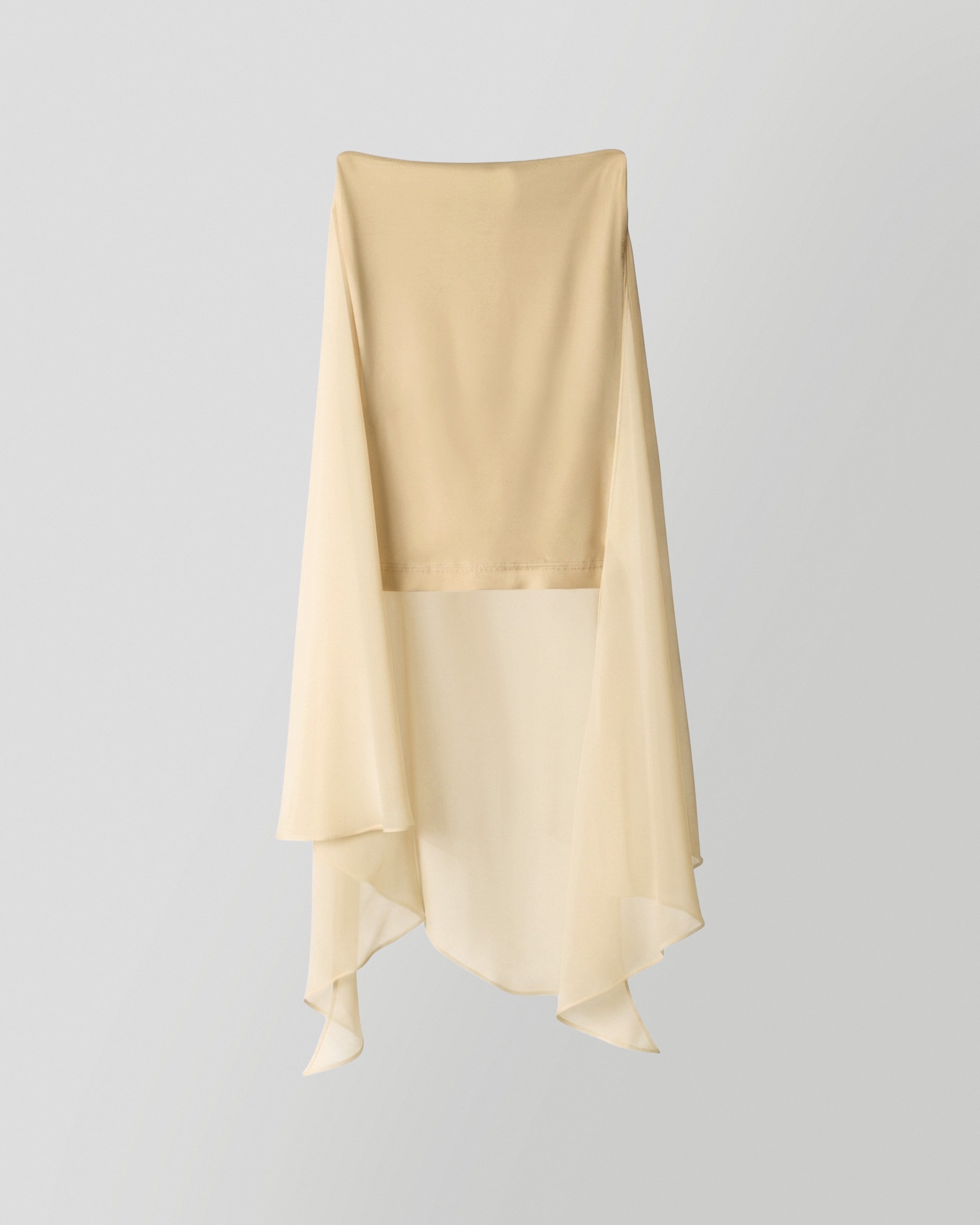 Travel Turban Scarf in Butter