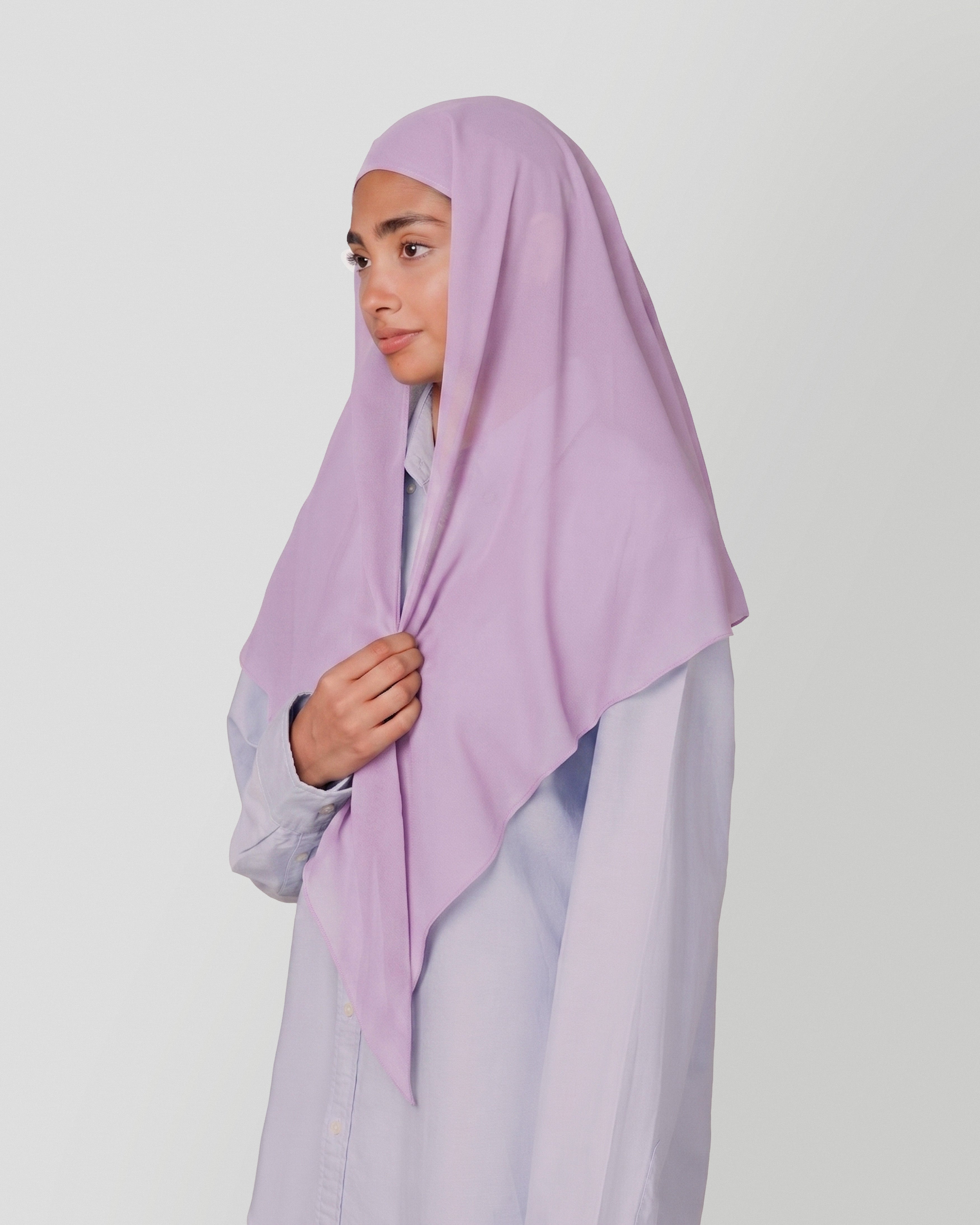 Travel Turban Scarf in Lavender