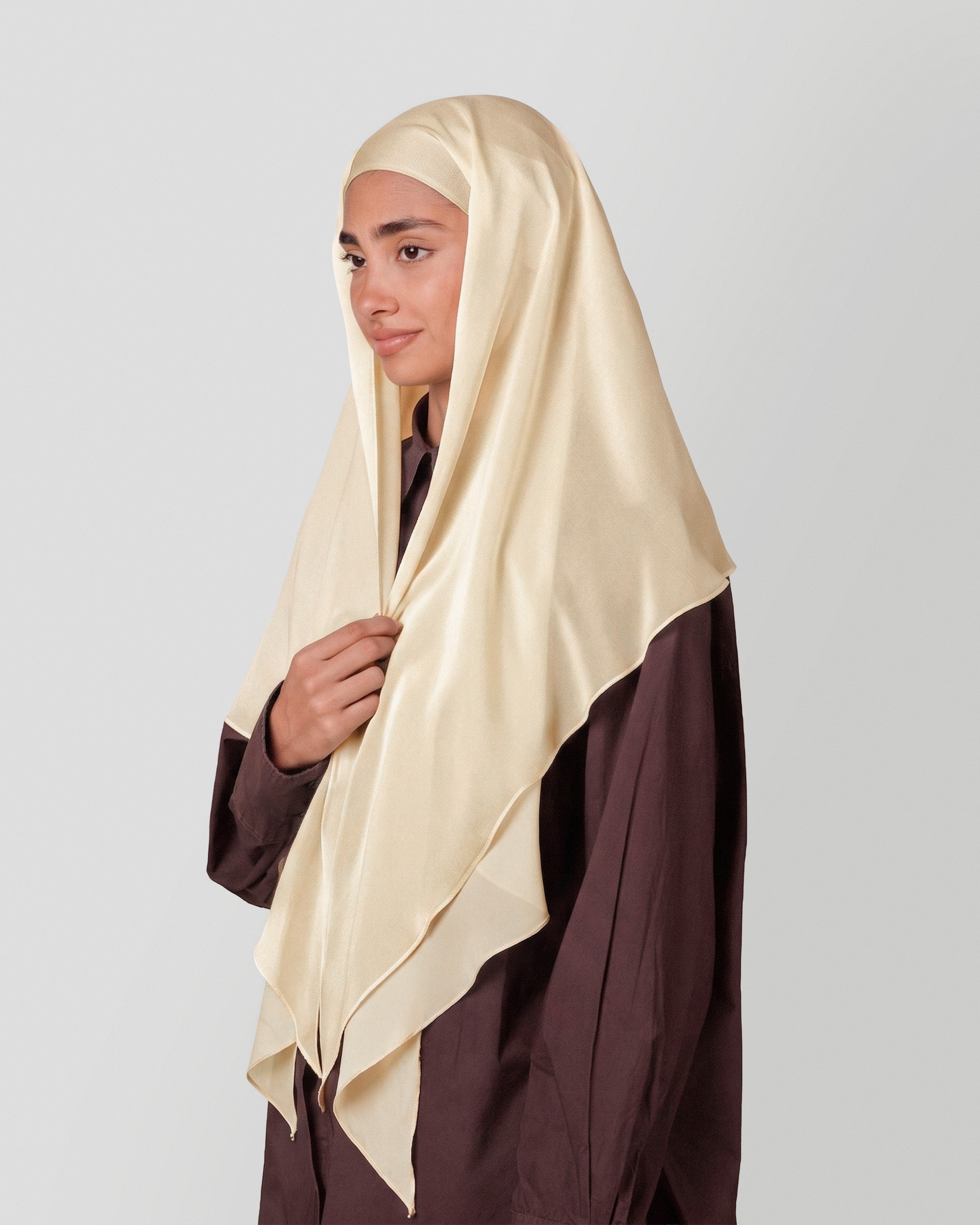 Travel Turban Scarf in Butter