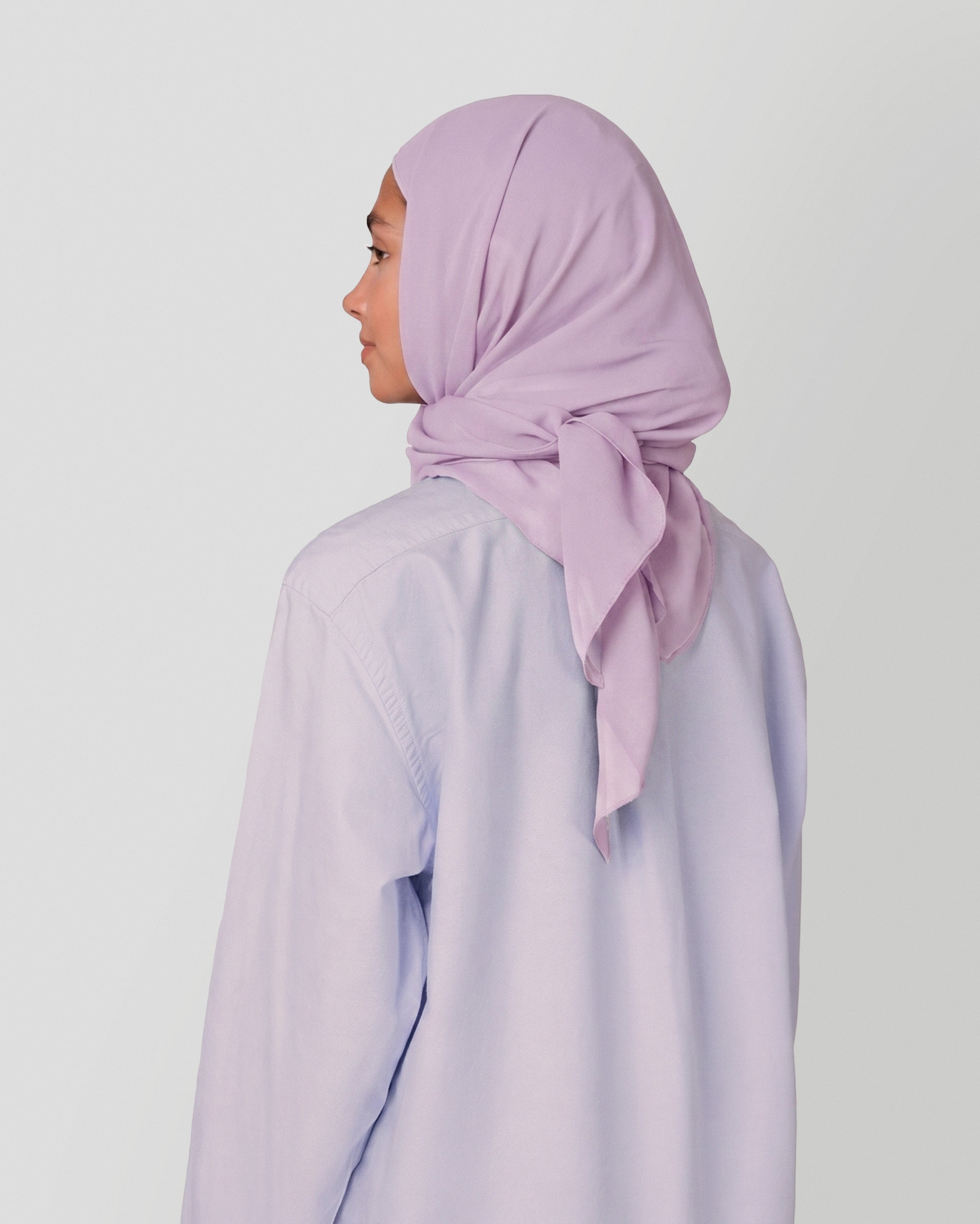 Travel Turban Scarf in Lavender