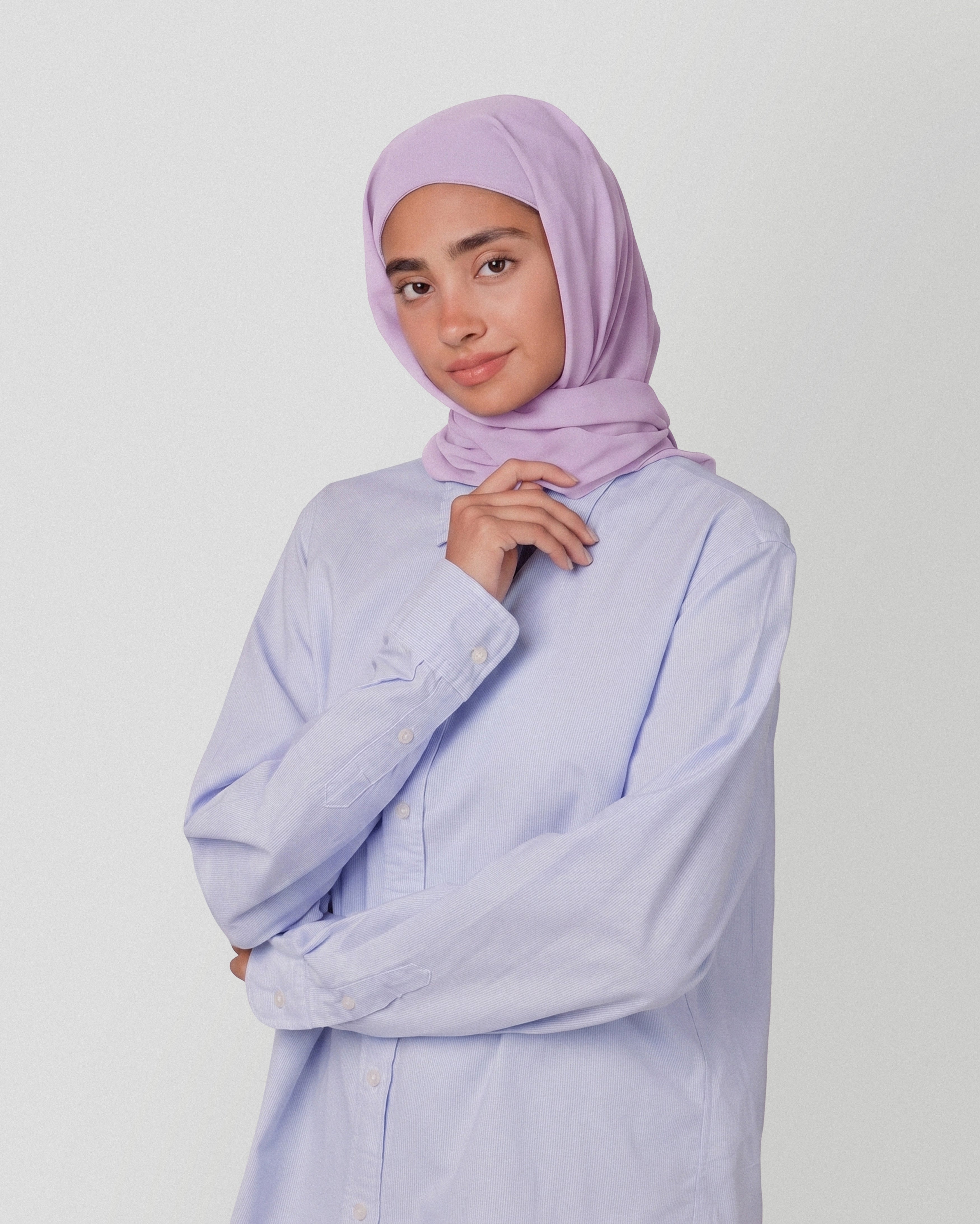 Travel Turban Scarf in Lavender
