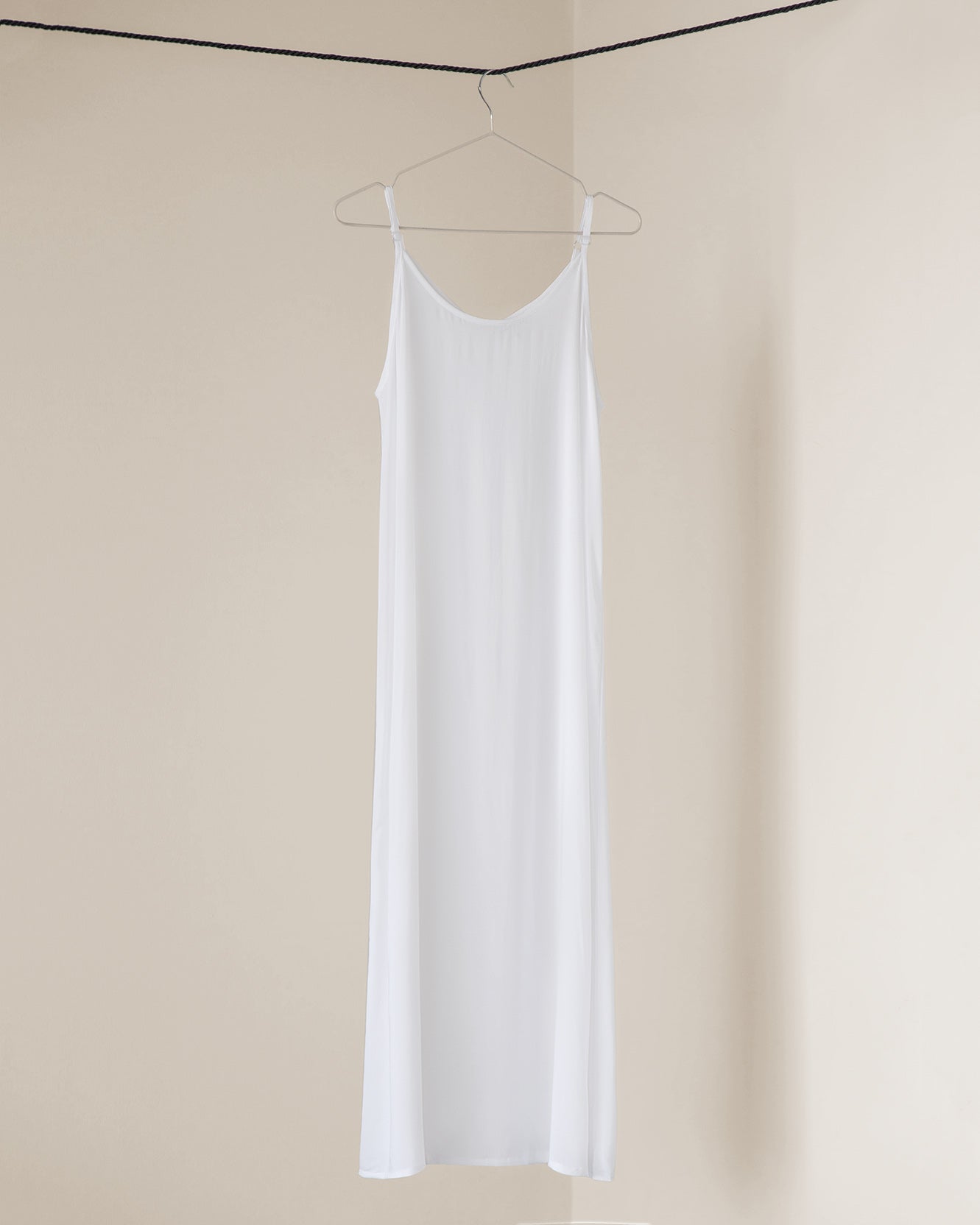 SLIP DRESS - White